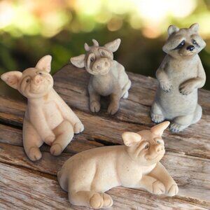 VINTAGE QUARRY CRITTERS (4PC)